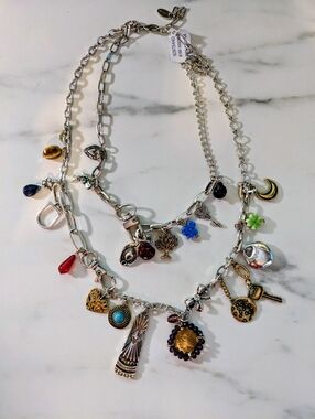 NWT Free People Charm Necklace